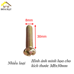 Bulong đầu tròn bake Vinahardware, bảy màu-PCS830Y