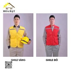 Áo ghile phản quang - Đồ bảo hộ lao động