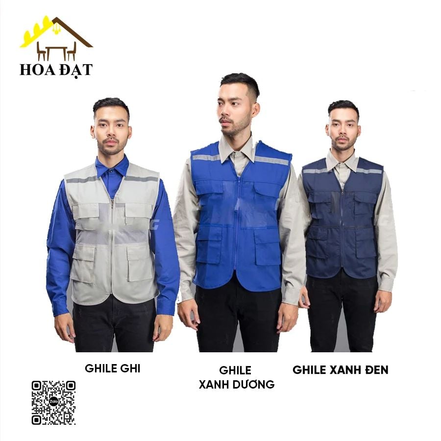 Áo ghile phản quang - Đồ bảo hộ lao động