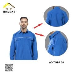 Áo Tinba9 vải For - Đồ bảo hộ lao động