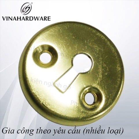 Bộ nắp chụp khóa màu vàng Vinahardware size 45mm NCK45-NCK45