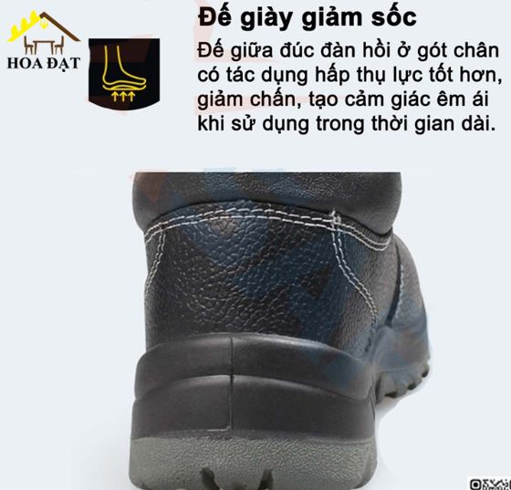 Giày Jogger cao cổ mũi sắt chống đinh - Đồ bảo hộ lao động