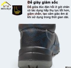 Giày Jogger cao cổ mũi sắt chống đinh - Đồ bảo hộ lao động