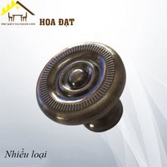 Núm tay nắm Vinahardware phi 25mm, màu giả cổ vàng - HD025GC