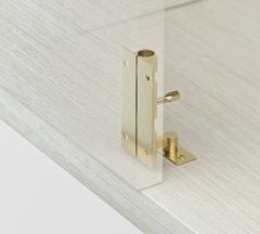 Chốt cửa móc ngoéo đồng thau cao cấp Vinahardware - DC2130F