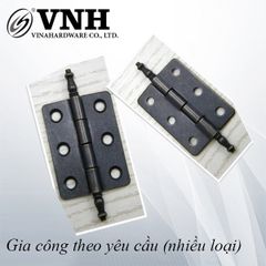 Bản lề hai đầu nhọn 55x42x1.5mm, màu giả cổ - HHL5542