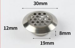 Lưới thông ghế tròn, màu trắng Vinahardware - GR1930