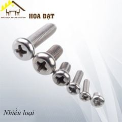 Bulong đầu tròn bake M4 Vinahardware, inox304 - PCS410IN