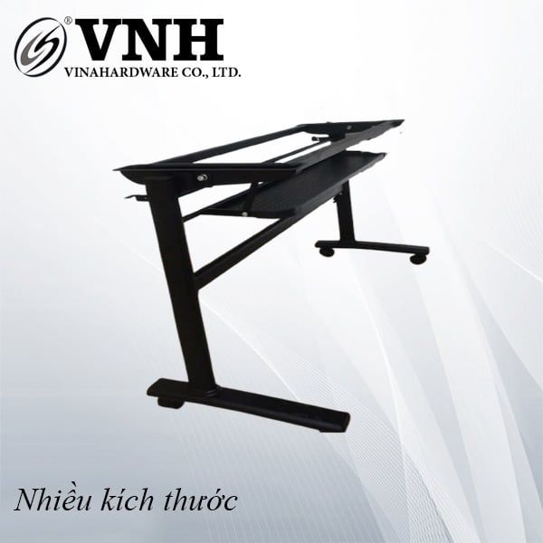 Khung bàn training sơn đen tĩnh điện, kích thước 1000x720mm