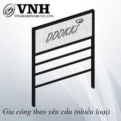 Khung vách ngăn 950x1200mm, sơn đen mờ - VNH9501200B-VNH9501200B