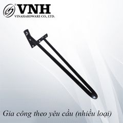 Chân bàn sắt hai nan, lap 8, bas góc - VNH028325