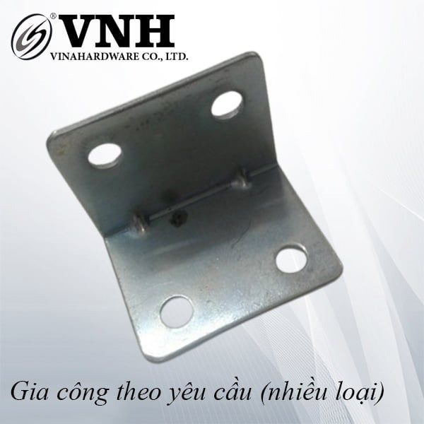 Pat ( Bas) sắt bốn lỗ Vinahardware, xi trắng xanh-P3530