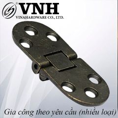 Bản lề lá bán nguyệt Vinahardware, màu giả cổ - H0012C - HDHI80