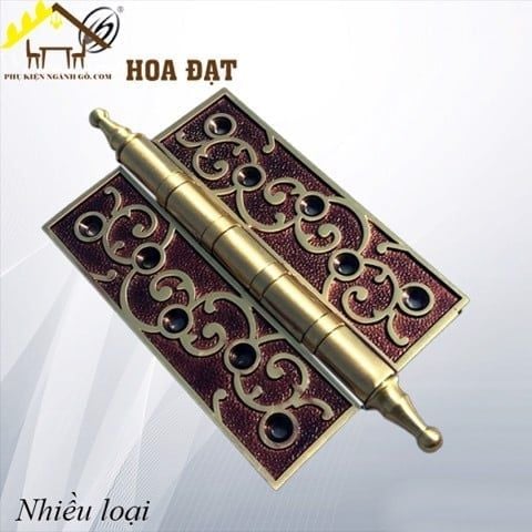 Bản lề cửa đồng thau Vinahardware -H0014