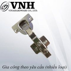 Bản lề Vinahardware cup 40 giảm chấn, đế cố định-H0048A