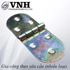 Bản lề lá bán nguyệt Vinahardware sắt xi bảy màu không lò xo 30x85 H0040-H0040