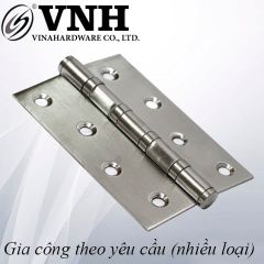 Bản lề lá Vinahardware inox 201 Neo 100mm, dày 2mm HHL101