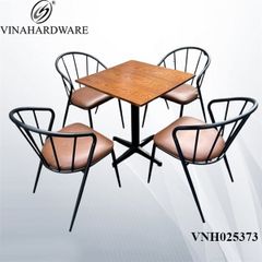 Bộ bàn ghế cafe chân côn Vinahardware