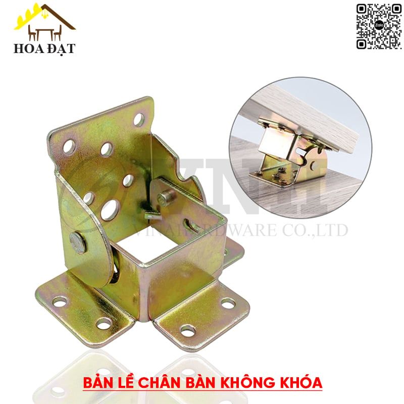 Bản Lề Chân Bàn Có Khóa, Không Khóa Vinahardware