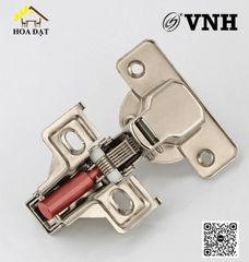 Bản lề cúp 35 Vinahardware, giảm chấn, thân ngắn - H0124A