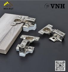 Bản lề cúp 35 Vinahardware, giảm chấn, thân ngắn - H0124A