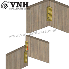 Bộ pat ( bas) giường bảy màu Vinahardware (pat vuông: 132*25mm - pat thẳng: 130*38mm)-BB1301Z23