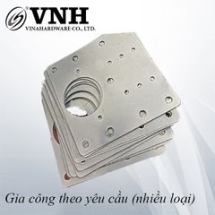 Bas sắt vuông 90x90x1.5mm, màu trắng - VNH909015