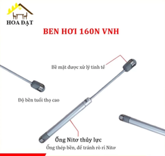 Ben hơi dài Vinahardware loại 270mm, đầu nhựa-P60T