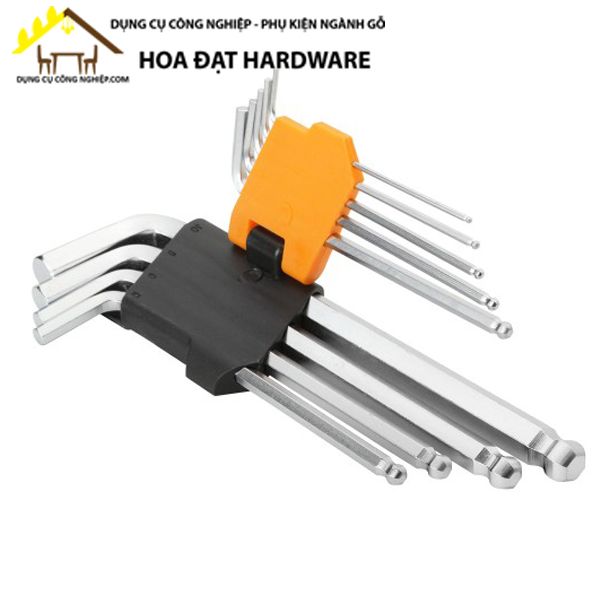 Bộ khóa lục giác bi 9 cái