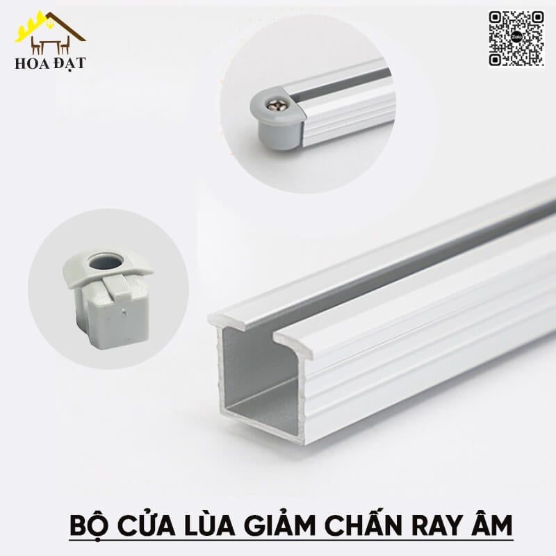 Phụ kiện cho ray lùa giảm chấn ray âm VNH - VNH20003