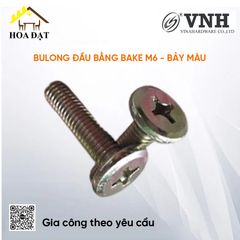 Bulong đầu bằng bake M6, bảy màu - PCS625Z23