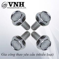 Bulong đầu bông Vinahardware loại M8, màu trắng-BHO860W30-HDSB267