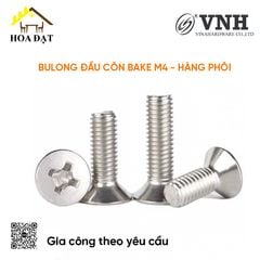 Bulong đầu côn bake M4, hàng phôi - HSS415BKP