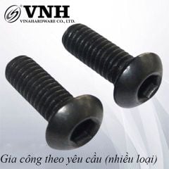 Bulong đầu mo Vinahardware loại M6, M8 màu đen-CS612B