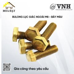 Bulong lục giác ngoài M8, bảy màu - BHO830Z23