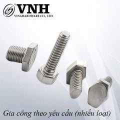Bulong lục giác ngoài Vinahardware loại M8, màu trắng-BHO8150Z