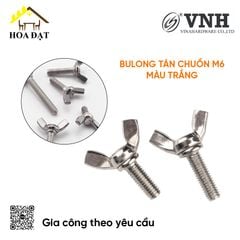 Bulong tán chuồn M6, màu trắng - HSS630C