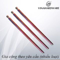 Khóa lục giác đầu bi Vinahardware, thẳng, bảy màu , dài 95mm HK111-HK111