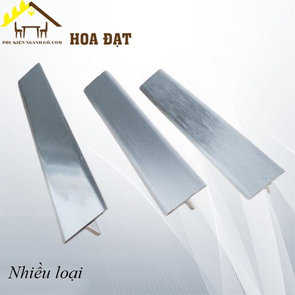 Nẹp nhôm T20, dài 2700mm, màu crom - VNH202700CR