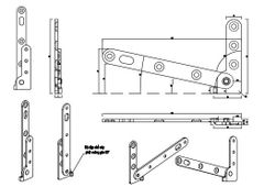 Pat (bas) sắt cho ghế 140x78x3mm, xi bảy màu - VNH140783