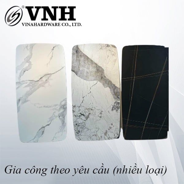 Mặt đá Ceramic màu trắng - MD140810W