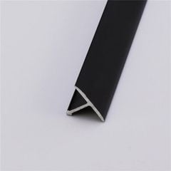 Nẹp nhôm chữ T Vinahardware loại 15mm, dài 2.5m, màu đen bóng Vina NN06-NN06