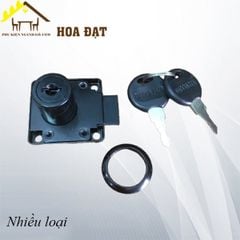 Khóa tủ vuông màu đen - KT0035B