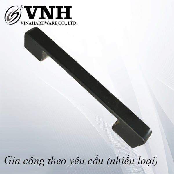 Tay nắm tủ Vinahardware loại 96mm, màu đen - HD007D96-HD007D96