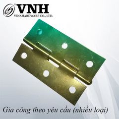 Bản lề lá vàng thau Vinahardware - H0600