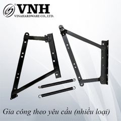 Phụ kiện tay nâng mặt ghế sofa cất xếp gọn Vinahardware loại 225x270mm P4511