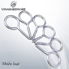 Khoen móc Vinahardware loại 18x35mm, màu trắng - DH1835W
