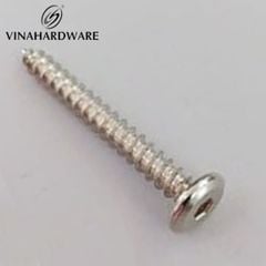 Vít gỗ lục giác chìm Vinahardware kích thước 6x50mm màu nikel, VGLGC650N-VGLGC650N