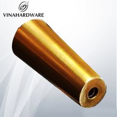 Gia công ống côn màu đồng chụp chân bàn ghế Vinahardware SP028478 (Cái)