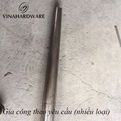 Ống côn Vinahardware inox 304 dày 1l2 phi 25mm chốt xuống 15mm dài 460mm, đánh bóng VNH2923581